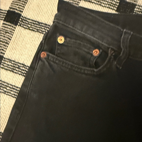 Re/Done Black Skinny Men's Jeans - Picture 4 of 7